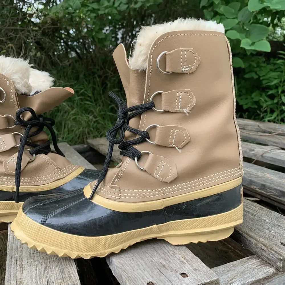 Sorel Kaufman Manitou winter pac snow boots Womens 7